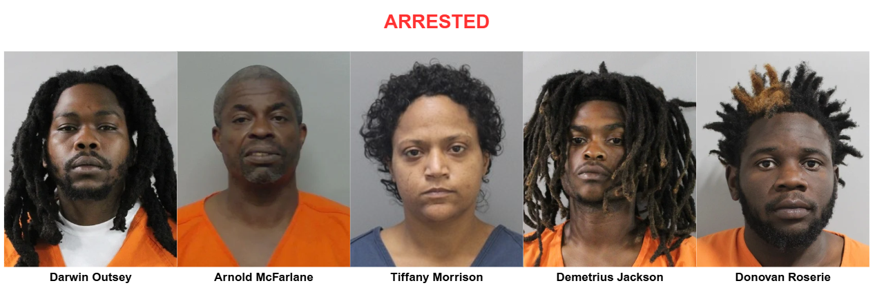 arrested